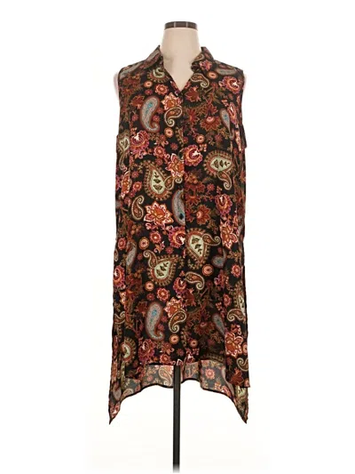 Pre-owned Spense Casual Dress In Brown