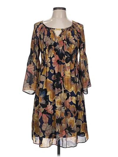 Pre-owned Spense Casual Dress In Brown