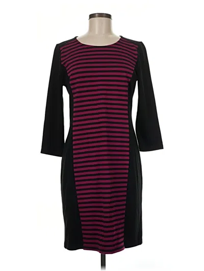 Pre-owned Spense Casual Dress In Burgundy