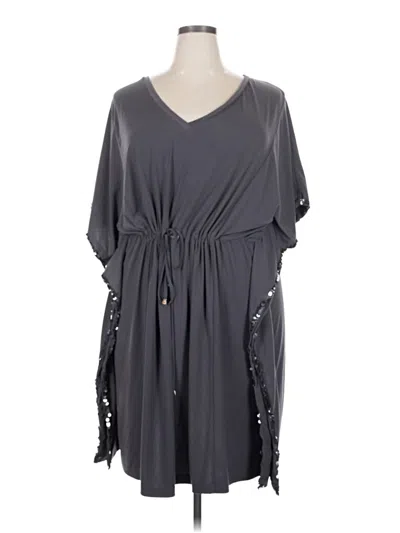 Pre-owned Spense Casual Dress In Gray