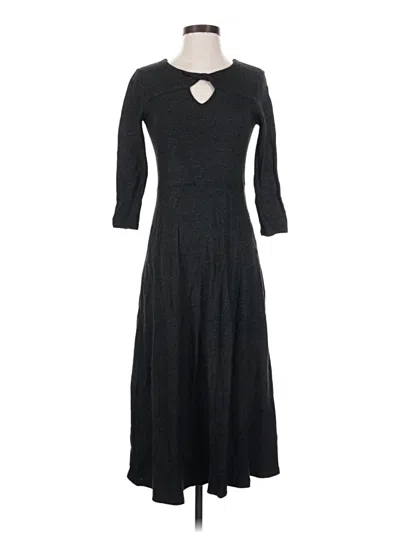Pre-owned Spense Casual Dress In Gray