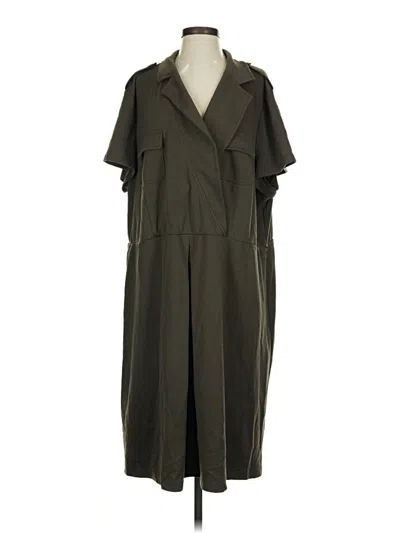Pre-owned Spense Casual Dress In Green