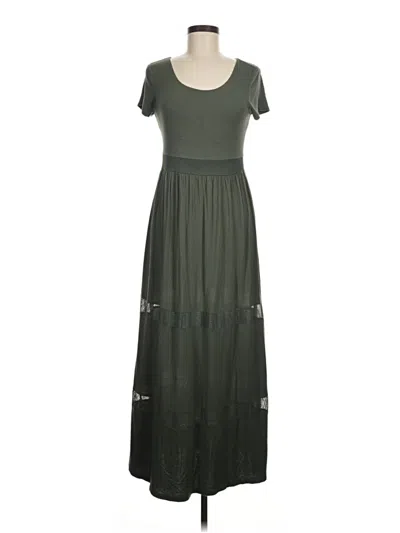 Pre-owned Spense Casual Dress In Green