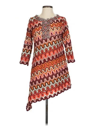 Pre-owned Spense Casual Dress In Orange