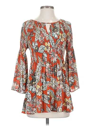 Pre-owned Spense Casual Dress In Orange