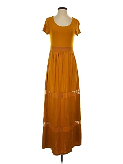 Pre-owned Spense Casual Dress In Orange