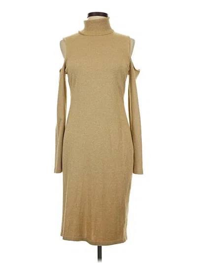 Pre-owned Spense Casual Dress In Tan