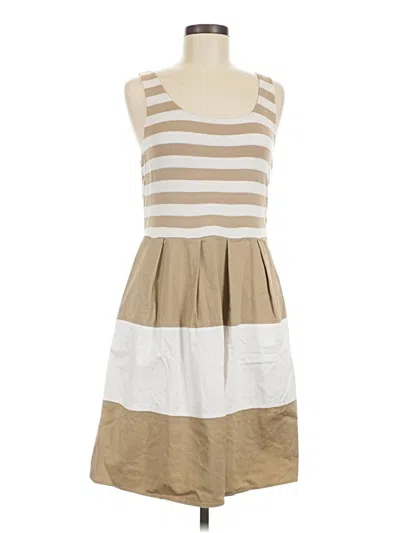Pre-owned Spense Casual Dress In Tan