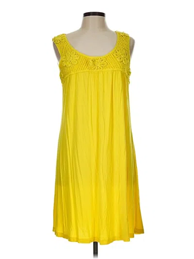 Pre-owned Spense Casual Dress In Yellow
