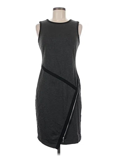 Pre-owned Spense Cocktail Dress In Gray