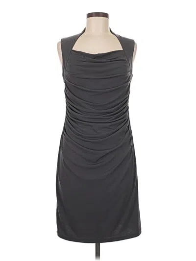 Pre-owned Spense Cocktail Dress In Gray