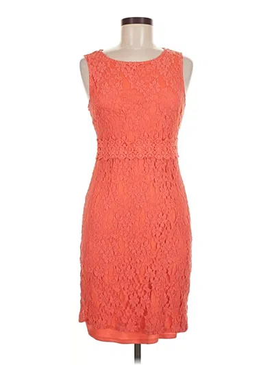 Pre-owned Spense Cocktail Dress In Orange