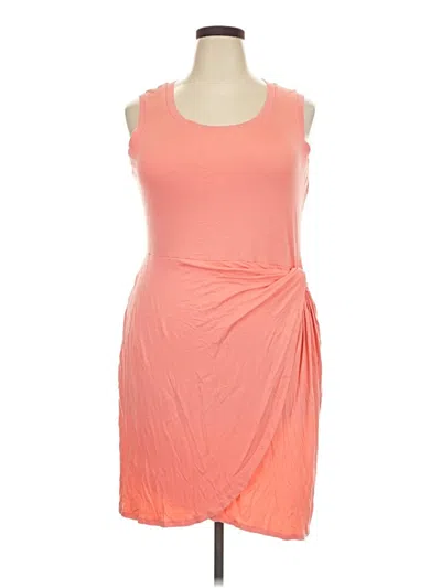 Pre-owned Spense Cocktail Dress In Orange