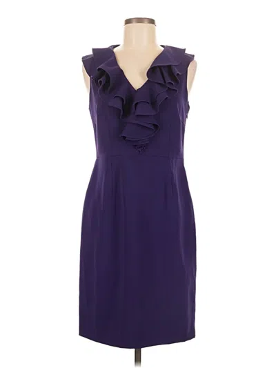 Pre-owned Spense Cocktail Dress In Purple