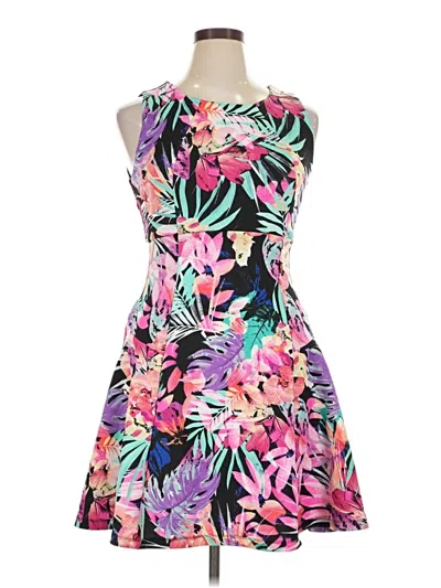 Pre-owned Spense Cocktail Dress In Purple