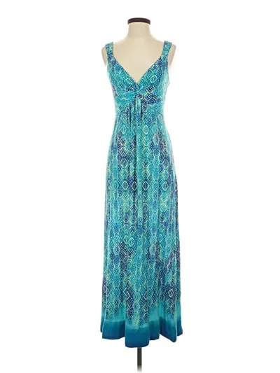 Pre-owned Spense Cocktail Dress In Teal