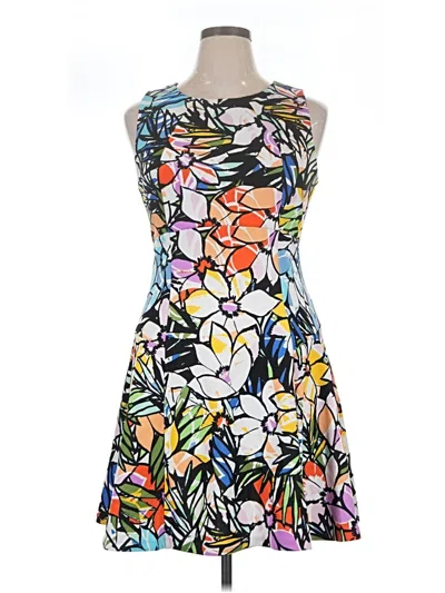 Pre-owned Spense Cocktail Dress In White