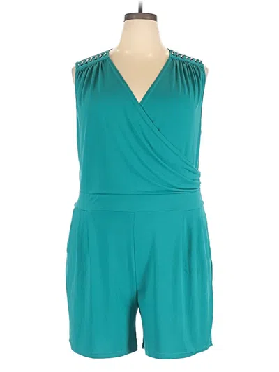 Pre-owned Spense Romper In Teal
