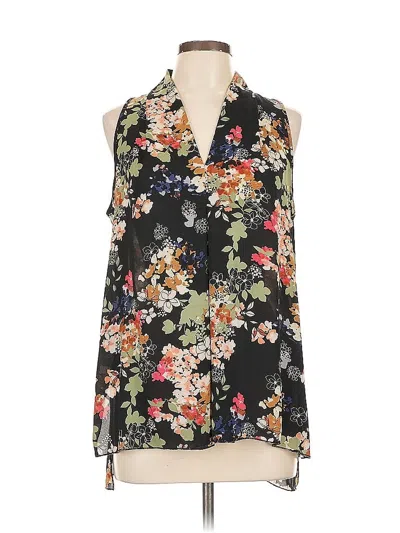 Pre-owned Spense Sleeveless Blouse In Black