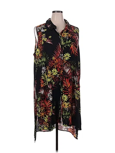 Pre-owned Spense Sleeveless Blouse In Black