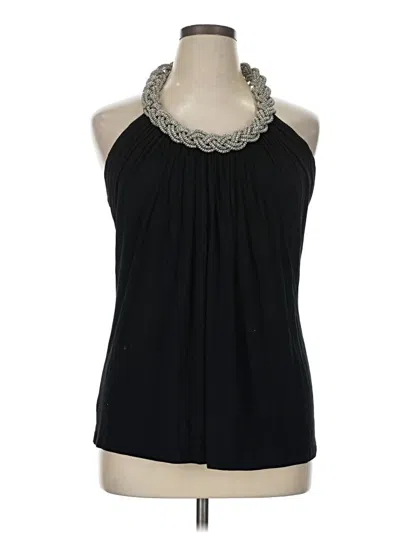 Pre-owned Spense Sleeveless Blouse In Black