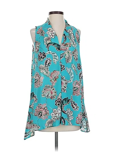 Pre-owned Spense Sleeveless Blouse In Blue