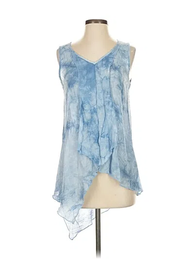Pre-owned Spense Sleeveless Blouse In Blue