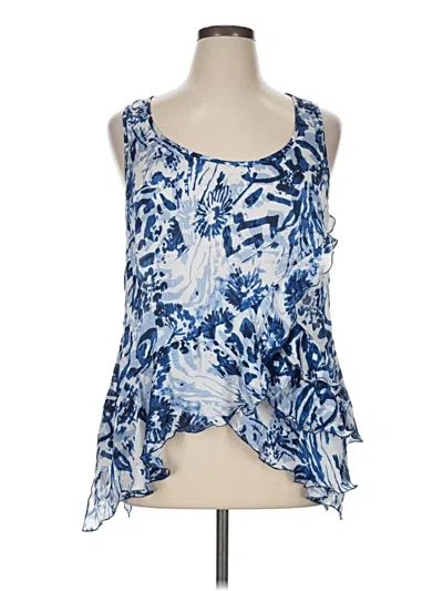 Pre-owned Spense Sleeveless Blouse In Blue