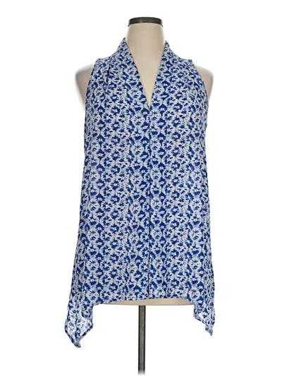 Pre-owned Spense Sleeveless Blouse In Blue