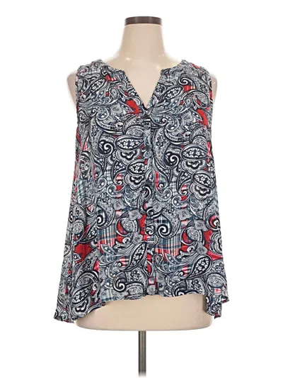 Pre-owned Spense Sleeveless Blouse In Blue