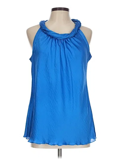 Pre-owned Spense Sleeveless Blouse In Blue