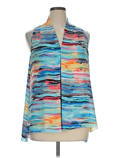 Pre-owned Spense Sleeveless Blouse In Blue