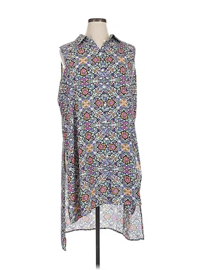 Pre-owned Spense Sleeveless Blouse In Gray