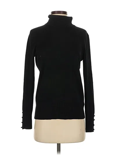 Pre-owned Spense Turtleneck Sweater In Black