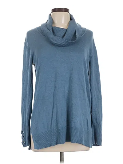 Pre-owned Spense Turtleneck Sweater In Blue