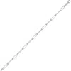Spero London Sterling Silver Rectangular Large Chain Bracelet