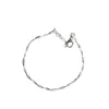 Spero London Women's Bead Chain Twisted Sterling Silver Bracelet - Silver In Silver