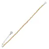 Spero London Women's Beaded Three Color Gold Rose Gold Sterling Silver Handmade Bracelet In Multi