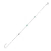 Spero London Women's Blue Opal Bracelet In Sterling Silver In Silver