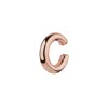 Spero London Women's Chunky Sterling Silver Ear Cuff No Piercing 1 Piece - Rose Gold In Gold