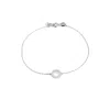 Spero London Women's Circle Bracelet In Sterling Silver In Silver