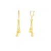Spero London Women's Dorissa Sterling Silver Drop Earring - Gold