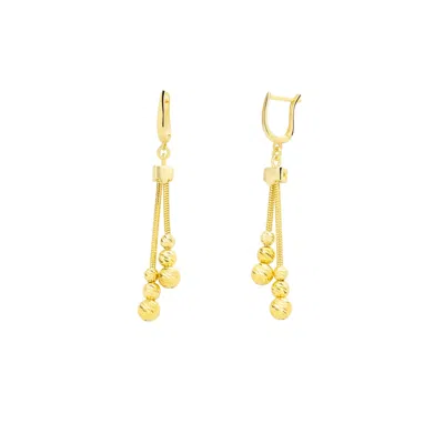 Spero London Women's Dorissa Sterling Silver Drop Earring - Gold