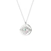 Spero London Women's Eye Coin Sterling Silver Evil Eye Necklace  - Silver In Silver