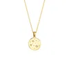 Spero London Women's Fine Celestial Diamond Pendant Sterling Silver Necklace - Gold