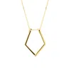 Spero London Women's Fine Diamond Rhombus Ring Holder Necklace In Sterling Silver - Gold In Gold
