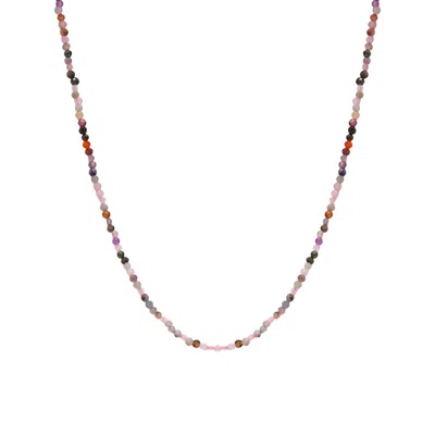 Spero London Women's Fine Multicolour Tourmaline Sterling Silver Necklace