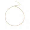 Spero London Women's Handmade Rope Braided Sterling Silver Beaded Chain Necklace In Pink In Pink