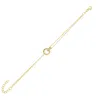 Spero London Women's Jewelled Interlink Bracelet Sterling Silver In Gold In Gold