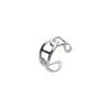 Spero London Women's Large Chain Ring Sterling Silver  - Silver In Silver